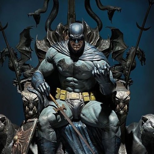 Batman on Throne DC Comics 1/4 Statue by Queen Studios